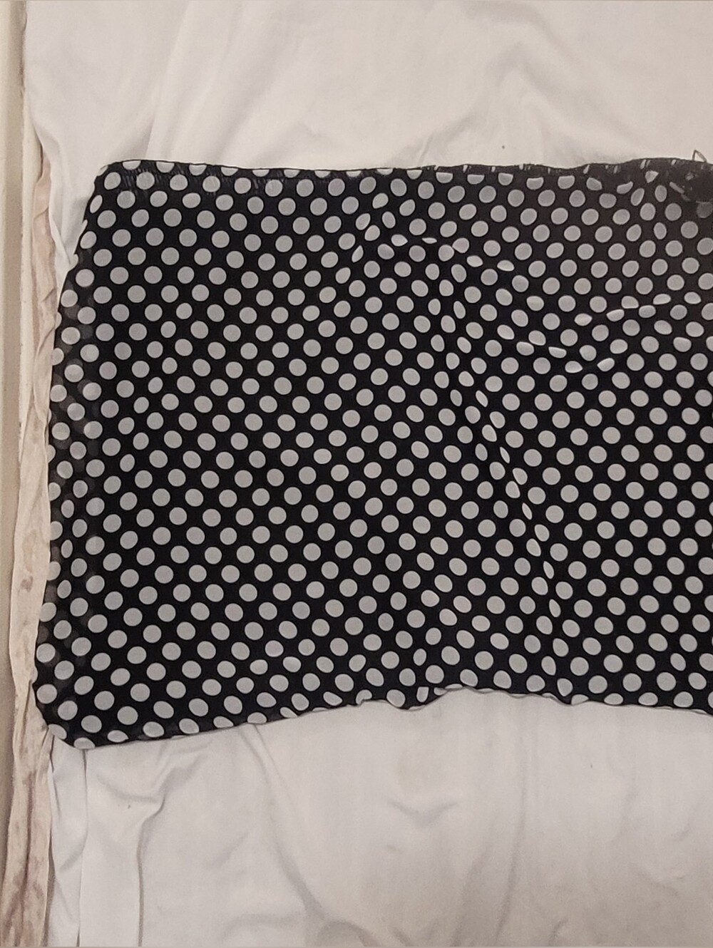 Black and White Polka Dot Summer Skirts Shall